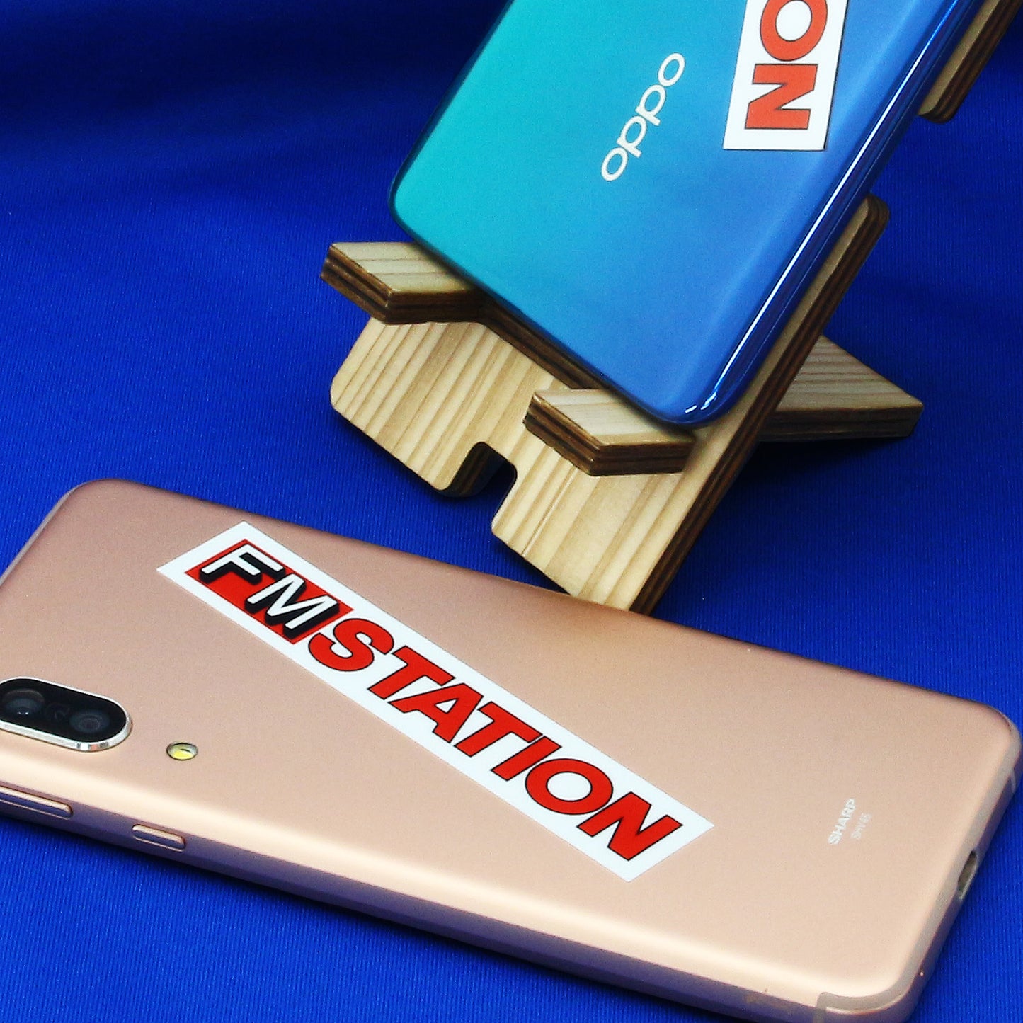 FM STATION ロゴステッカーSサイズ3pset