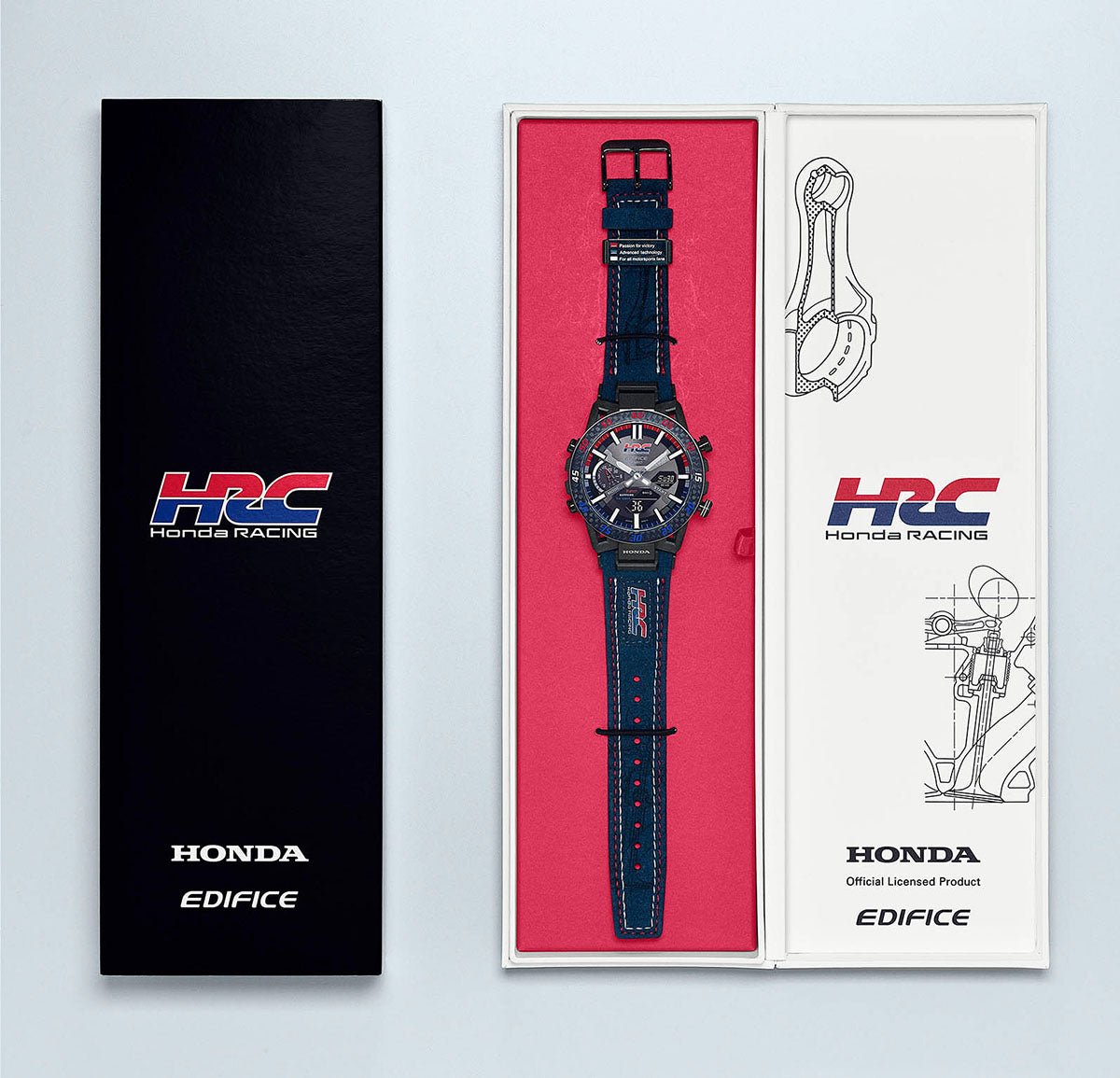 【CASIO】EDIFICE Honda Racing コラボレーションモデル/ECB-2000HR-1AJR