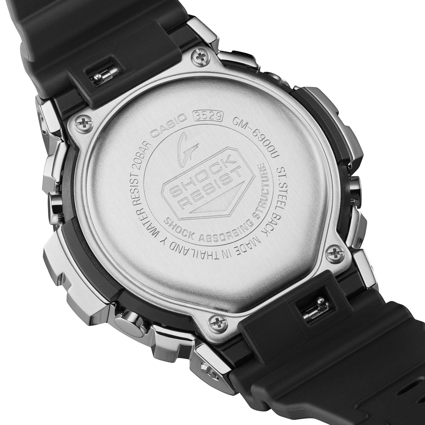 【CASIO】G-SHOCK 6900シリーズ / メタルベゼル / GM-6900U-1JF