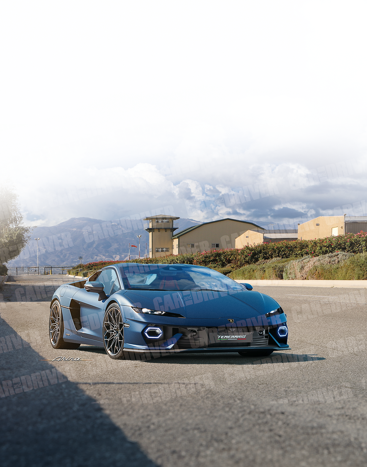 ランボルギーニ・テメラリオ『CAR and DRIVER』(2024年12月号)表紙