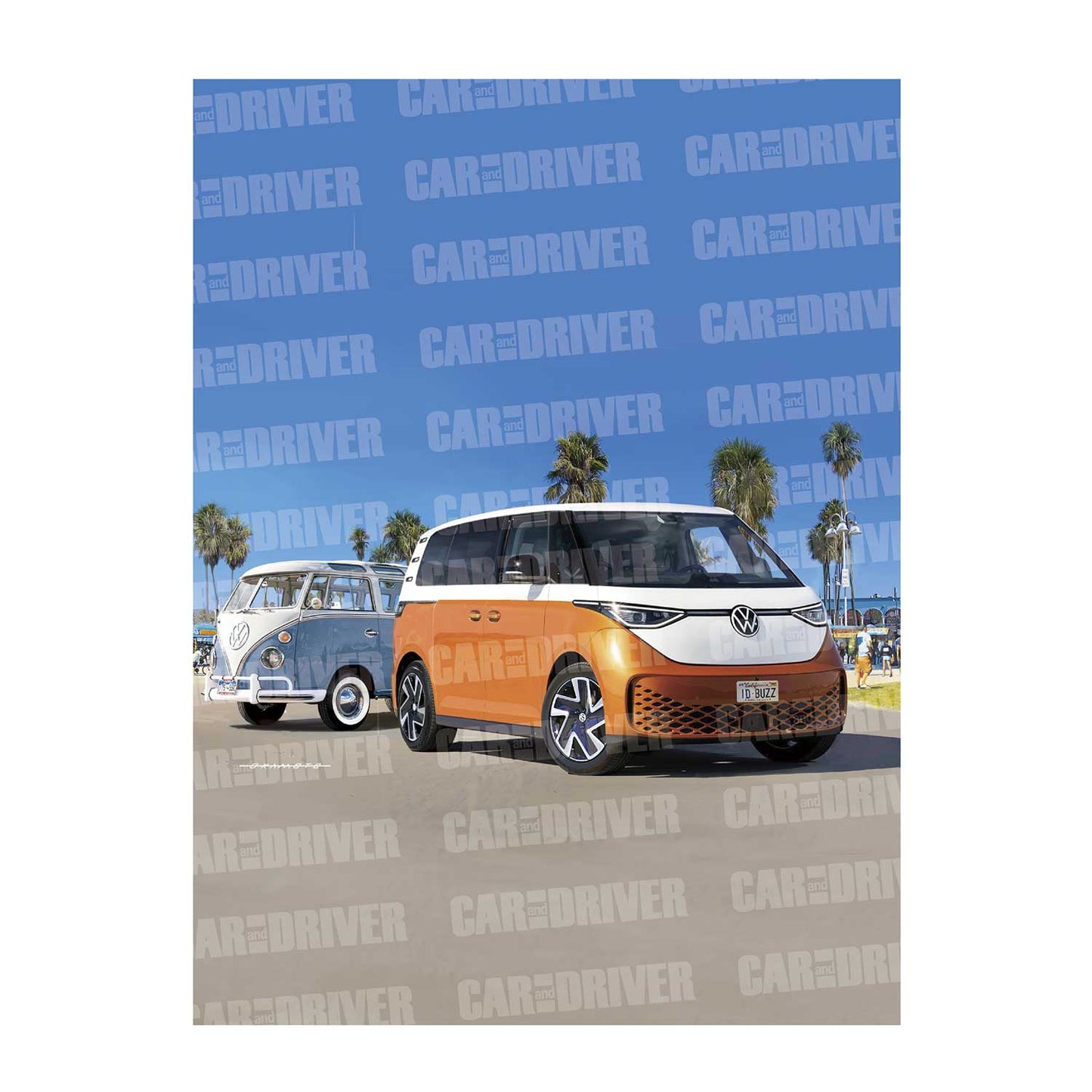 VW ID.Buzz『CAR and DRIVER』(2025年9月号)表紙