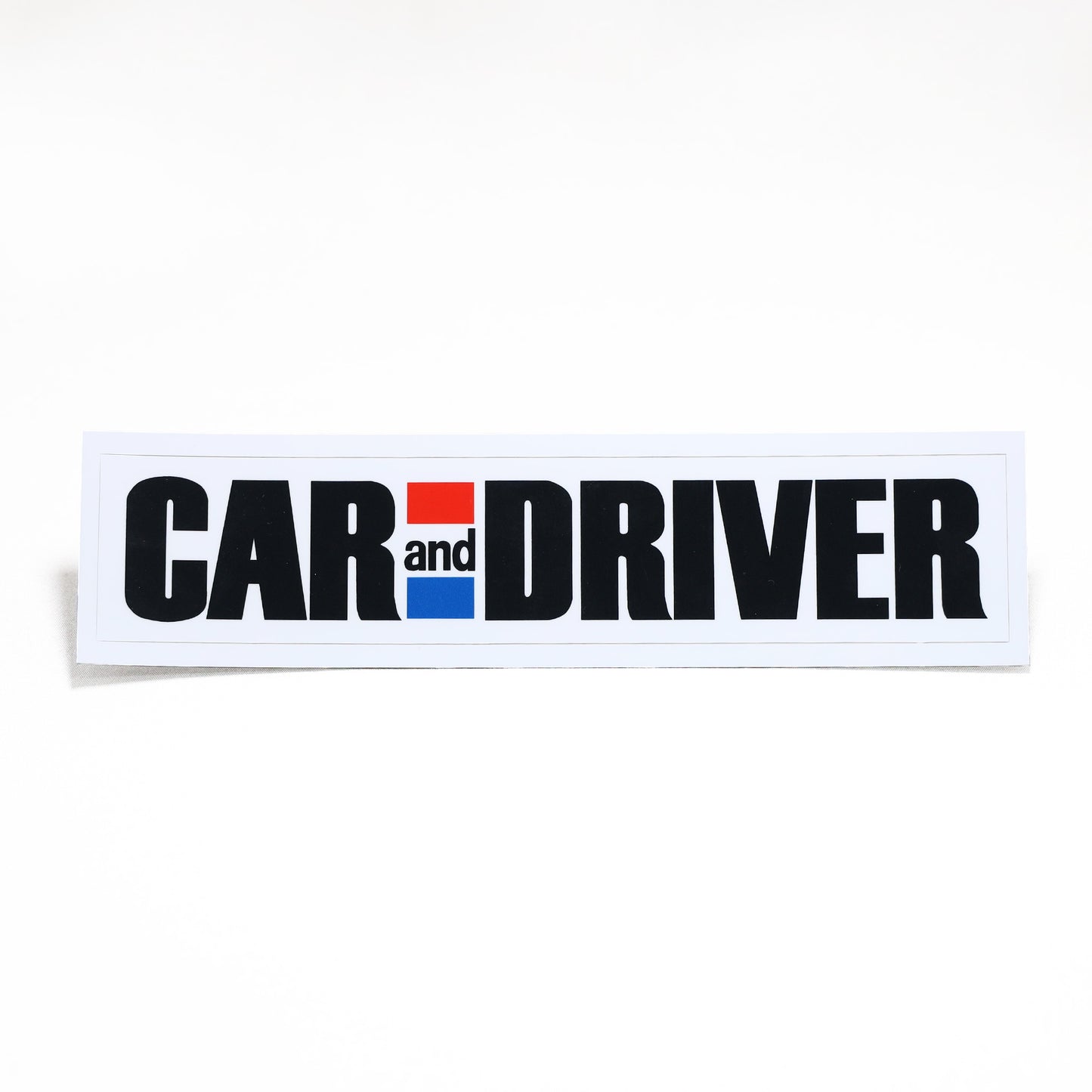CAR and DRIVER ロゴステッカーLサイズ