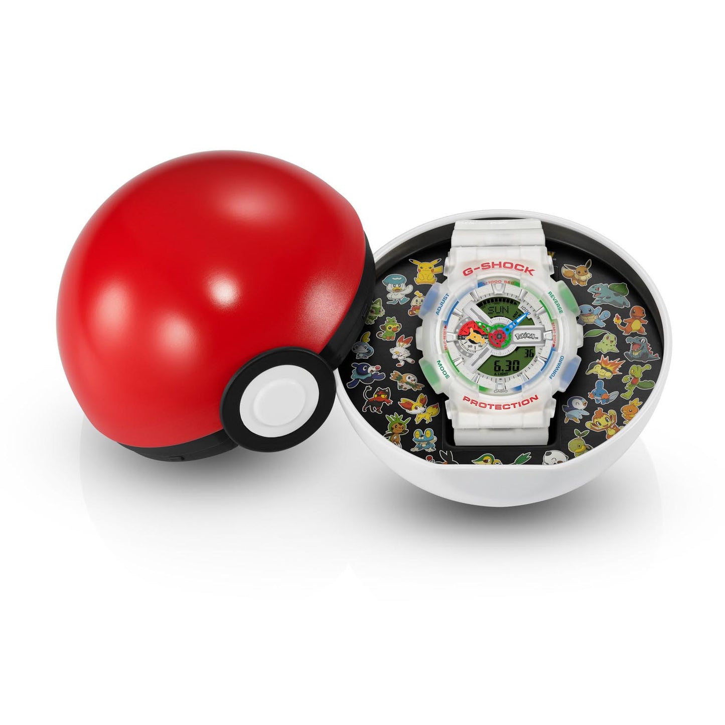 【抽選販売/数量限定】抽選受付中！【G-SHOCK】ポケットモンスター30周年コラボG-SHOCK/GA-110PKM-7AJR