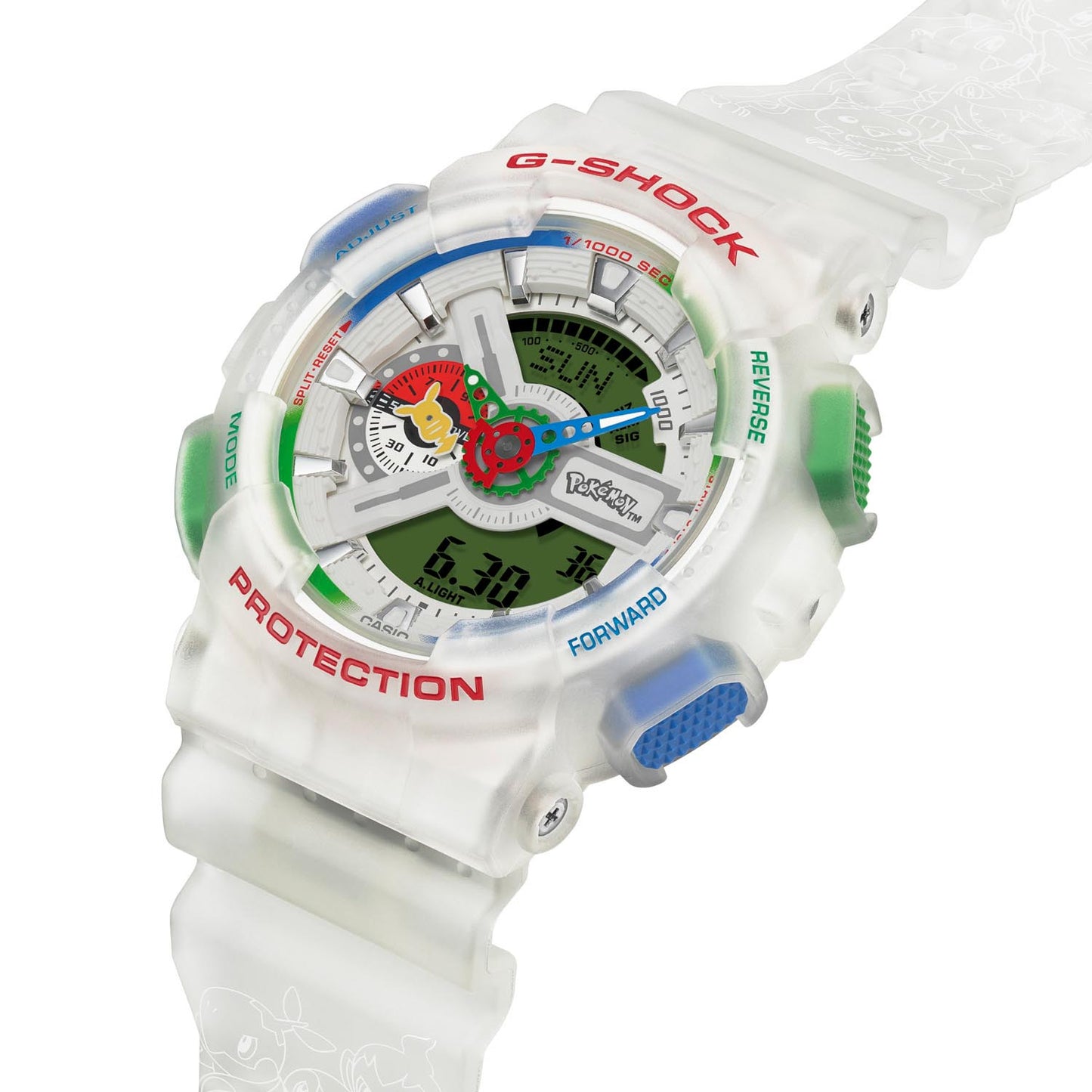 【抽選販売/数量限定】抽選受付中！【G-SHOCK】ポケットモンスター30周年コラボG-SHOCK/GA-110PKM-7AJR