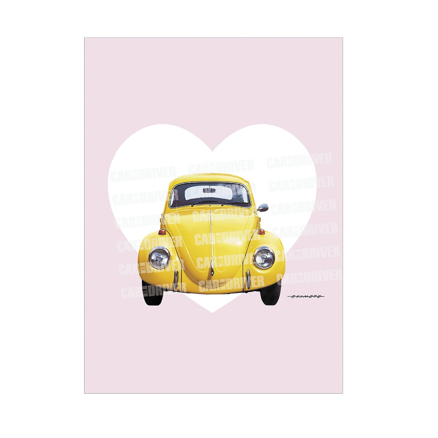 VWビートル（タイプ１）『CAR and DRIVER』（2026年3月号）表紙