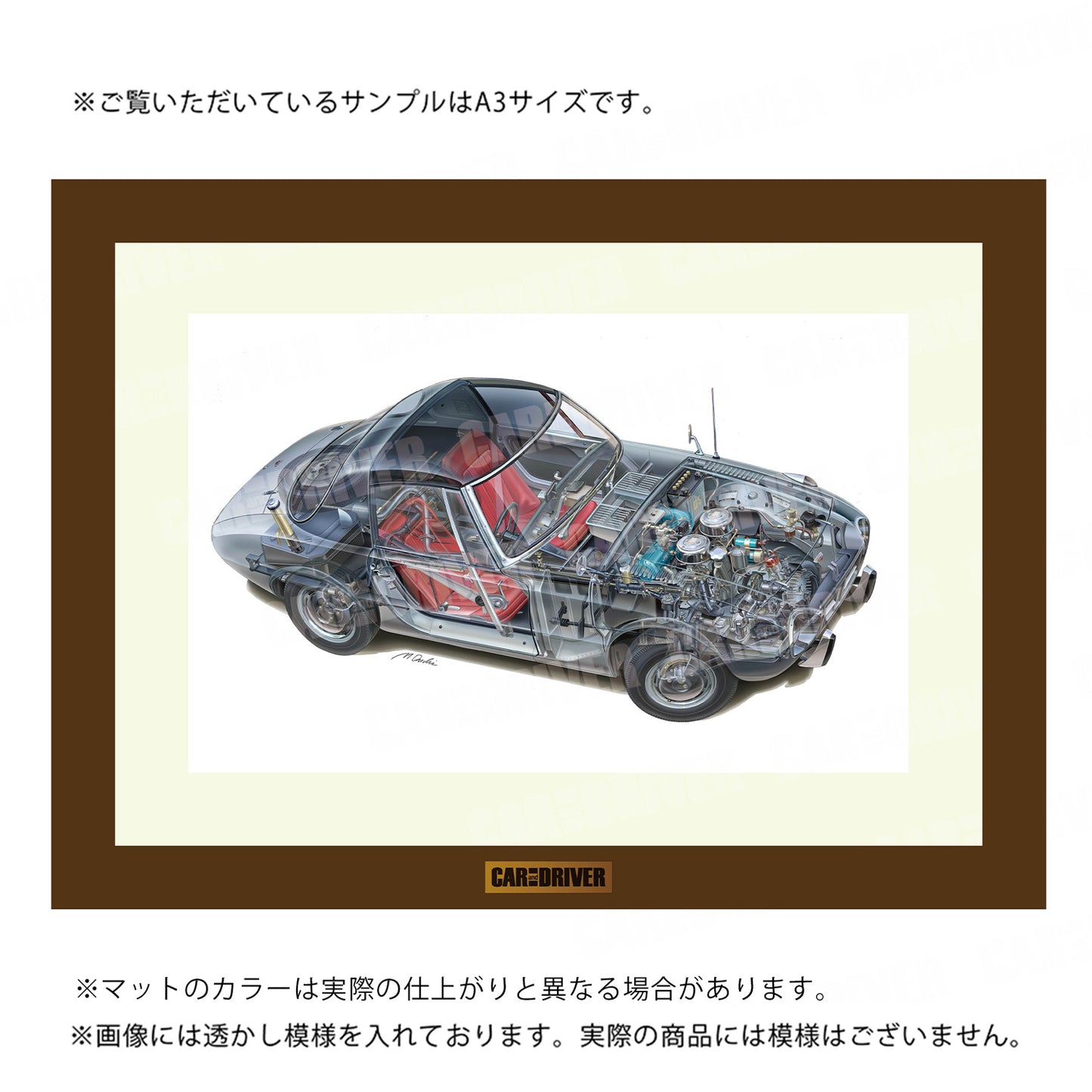 アートボード トヨタ・スポーツ800