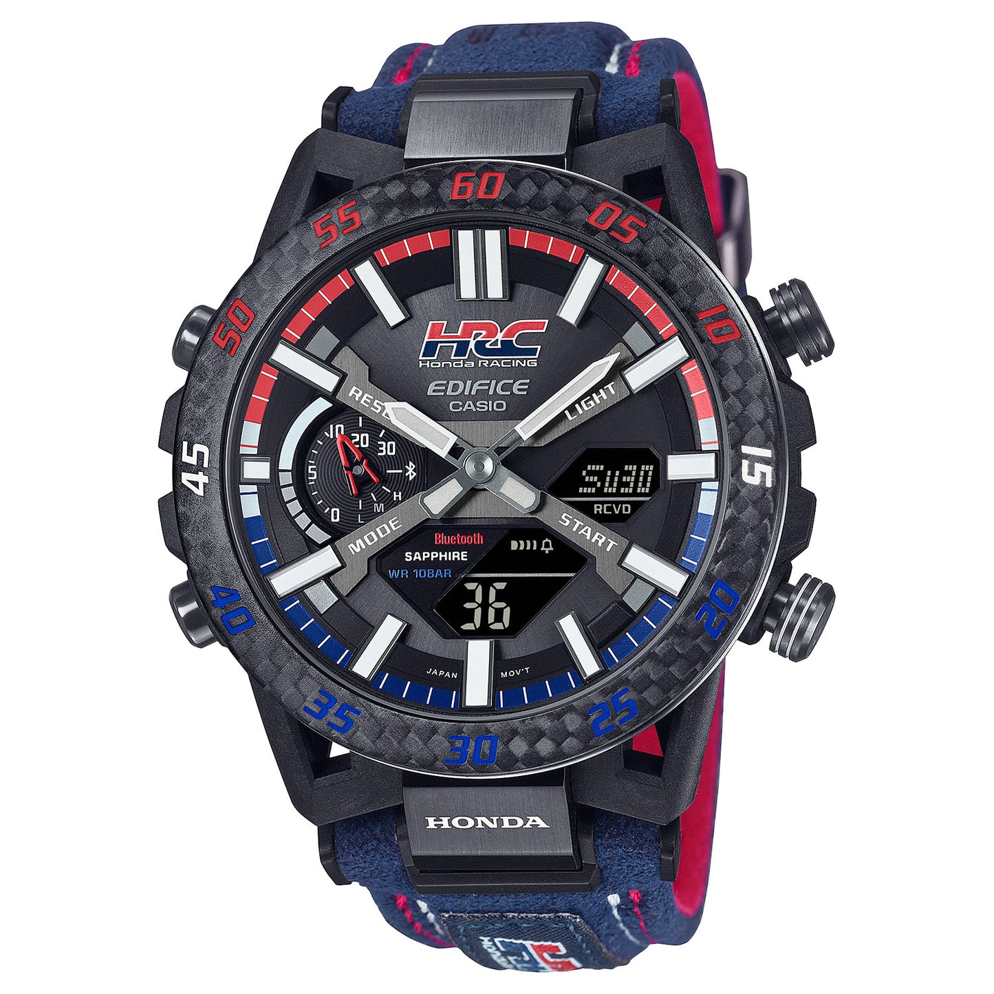 【CASIO】EDIFICE Honda Racing コラボレーションモデル/ECB-2000HR-1AJR