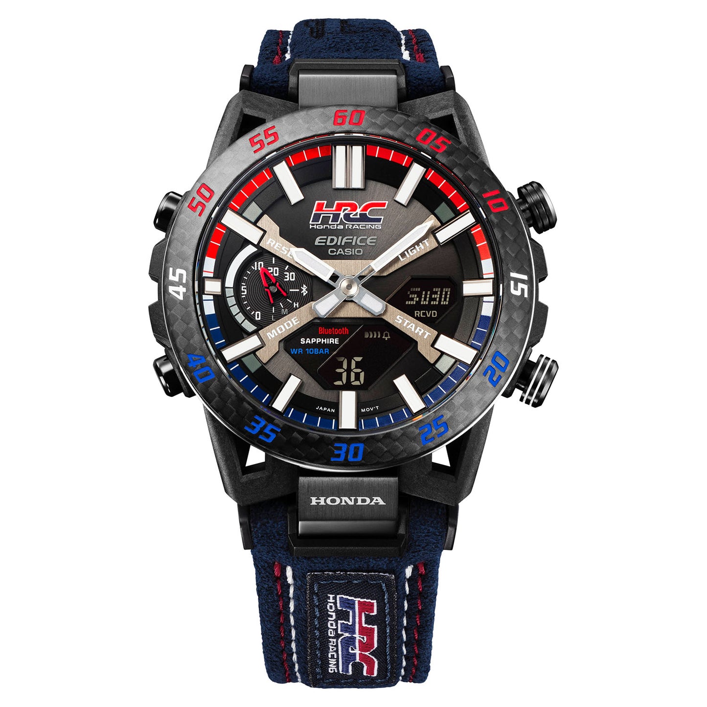 【CASIO】EDIFICE Honda Racing コラボレーションモデル/ECB-2000HR-1AJR