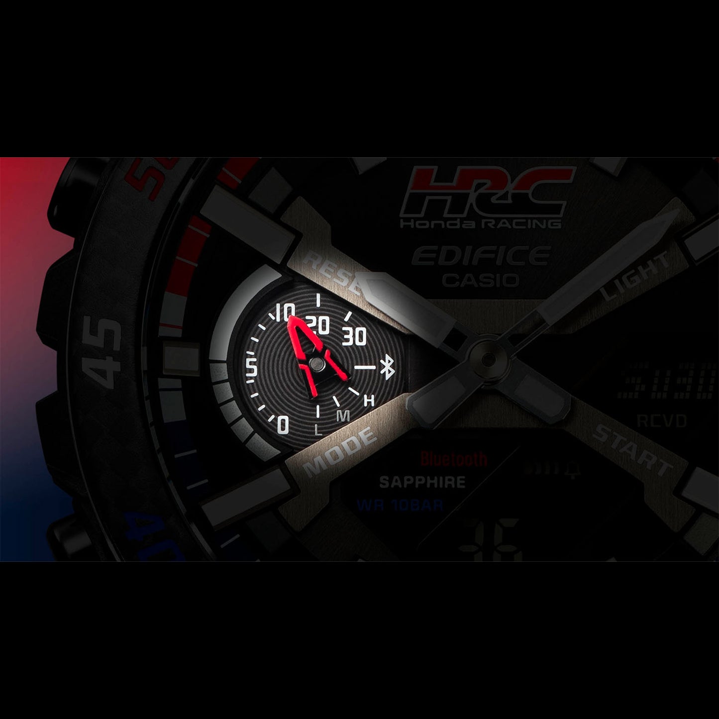 【CASIO】EDIFICE Honda Racing コラボレーションモデル/ECB-2000HR-1AJR