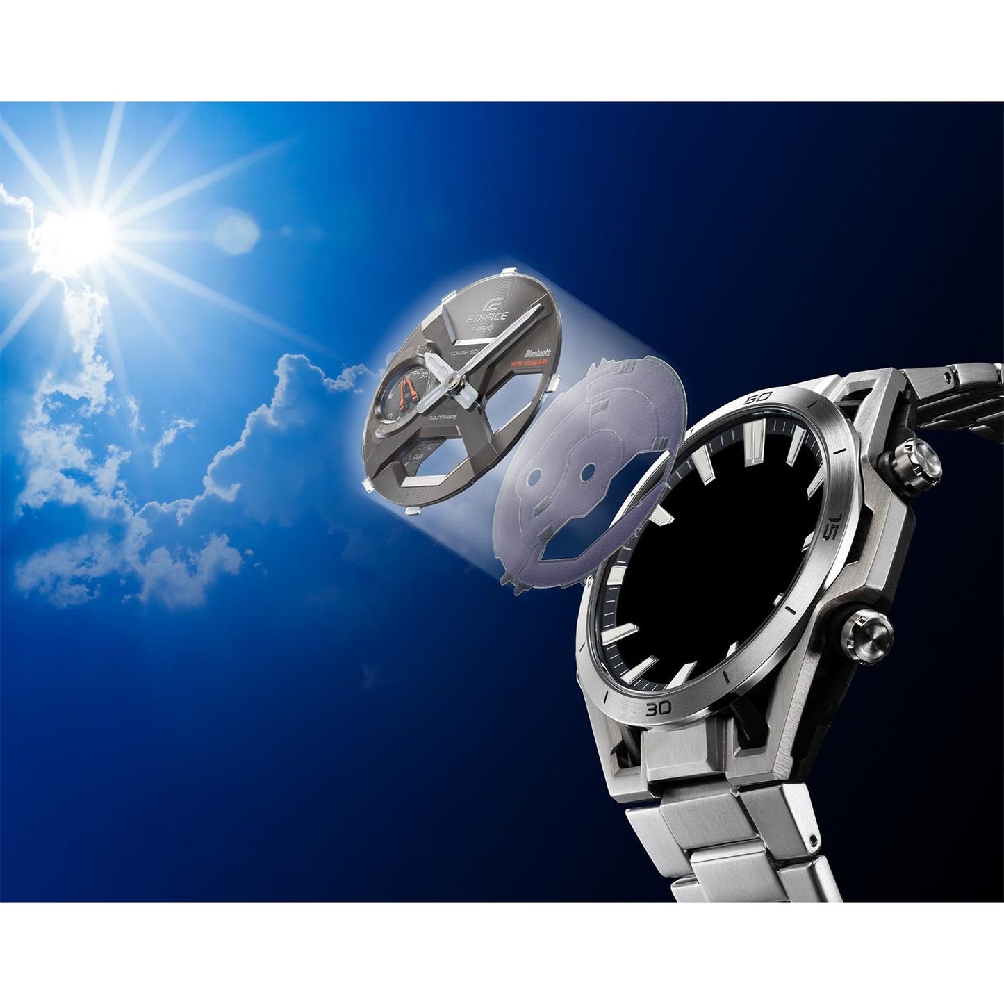 【CASIO】EDIFICE Honda F1初優勝60周年記念 コラボレーションモデル/ECB-2300HR-1AJR