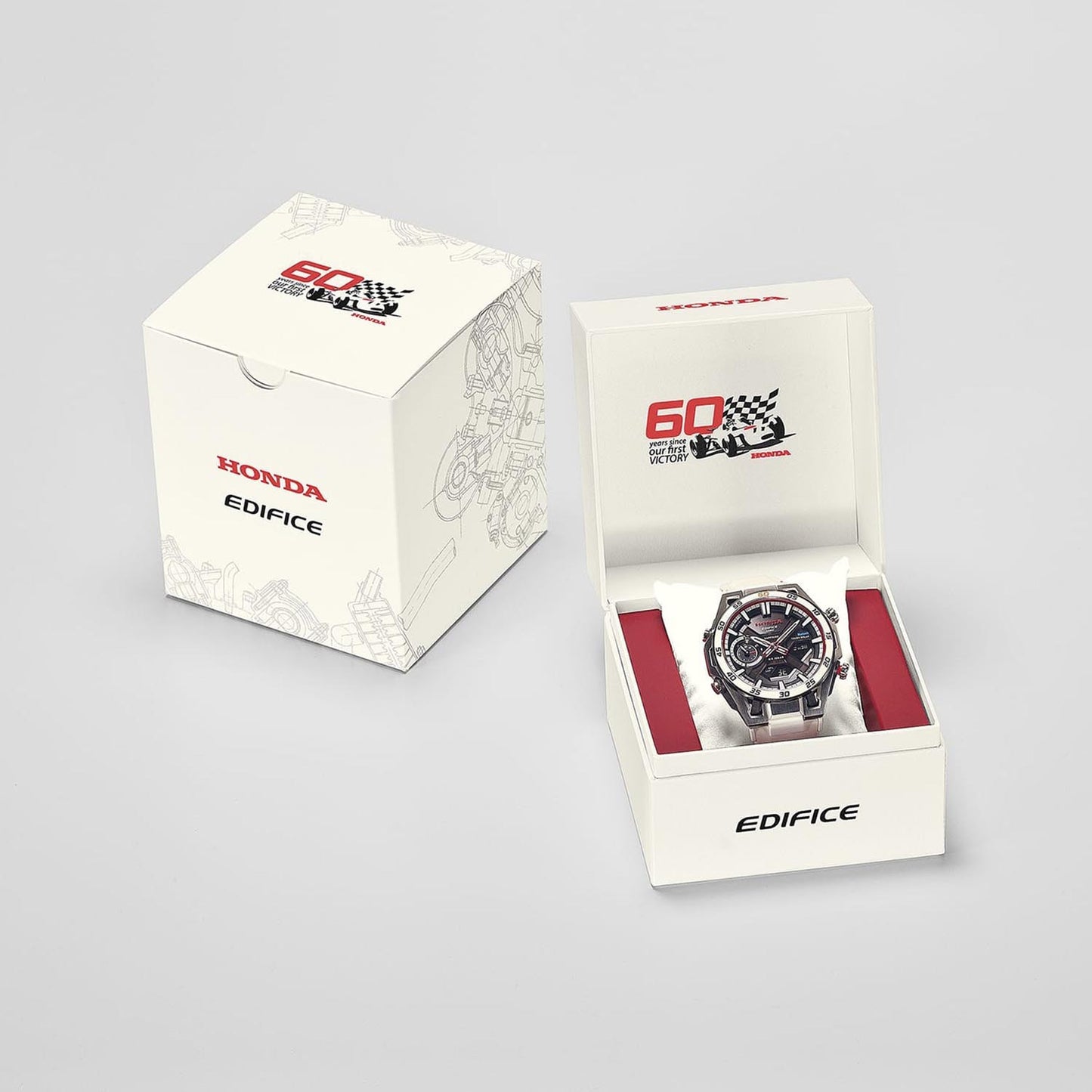 【CASIO】EDIFICE Honda F1初優勝60周年記念 コラボレーションモデル/ECB-2300HR-1AJR