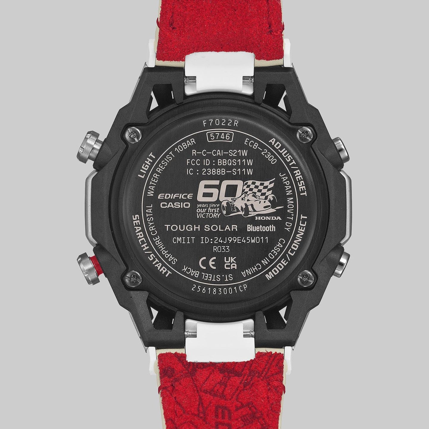 【CASIO】EDIFICE Honda F1初優勝60周年記念 コラボレーションモデル/ECB-2300HR-1AJR