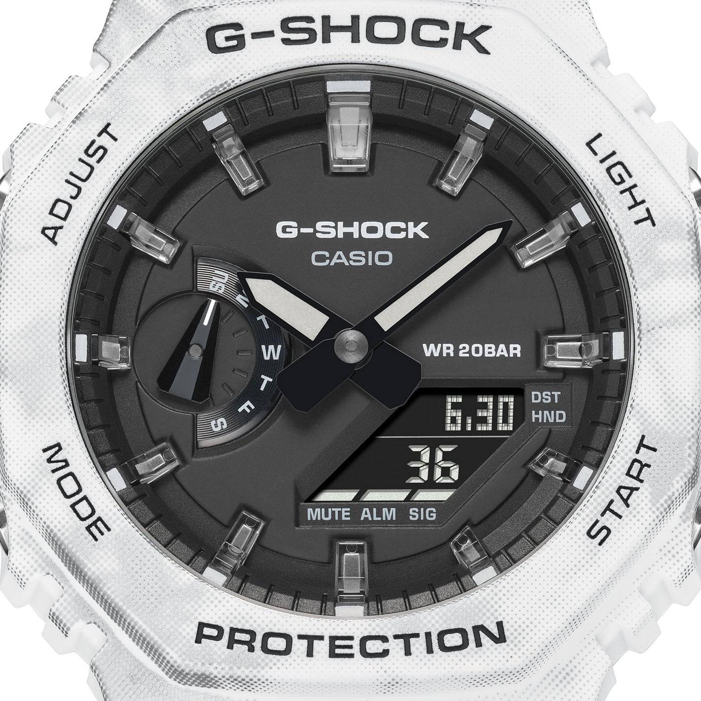 【CASIO】G-SHOCK GRUNGE SNOW CAMOUFLAGE / GAE-2100GC-7AJR
