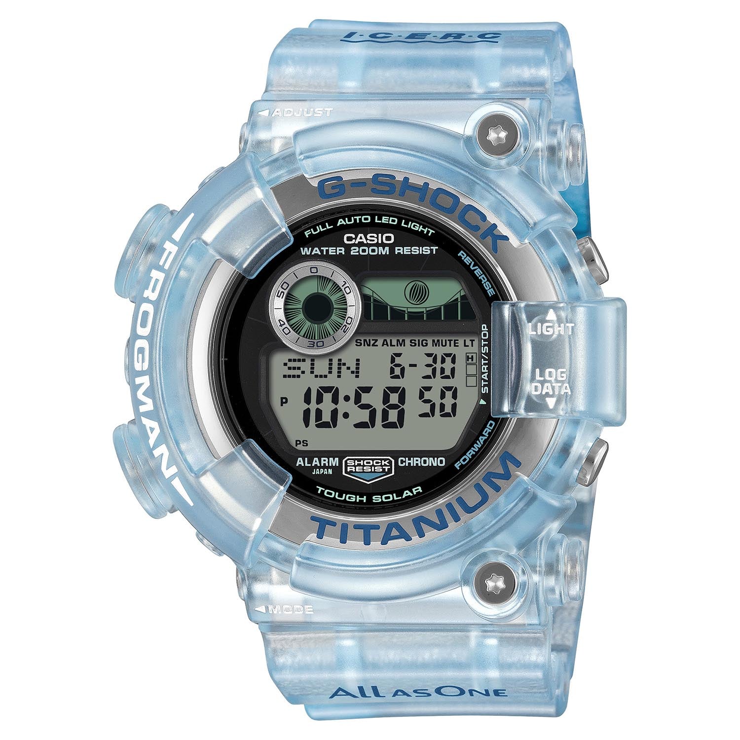 G-SHOCK GW-5580-7JR 25周年記念モデル Love The Sea And The Earth / ICERC Japanコラボ / GW-8202K-2JR