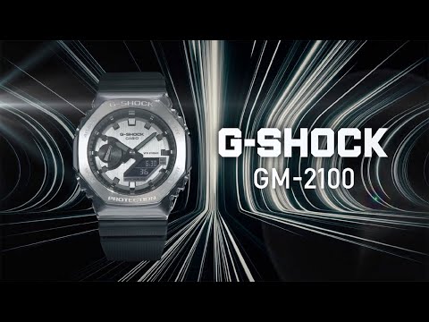 CASIO】G-SHOCK メタルベゼル / オクタゴンベゼル / GM-2100-1AJF 