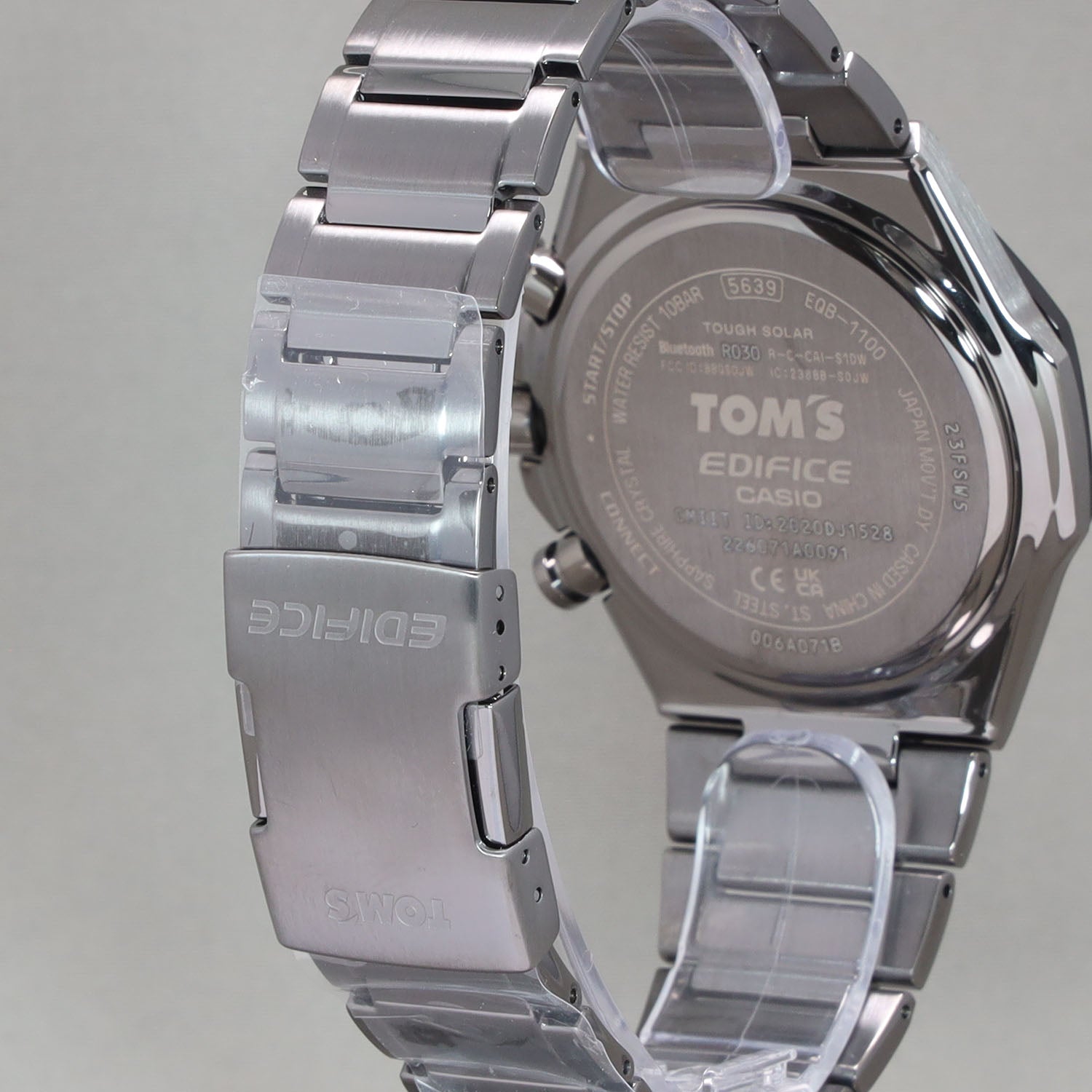 CASIO】EDIFICE TOM'Sリミテッドエディション / EQB-1100TMS-1AJR